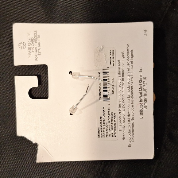 Vintage Christmas Holiday Rudolph The Reindeer Earrings. C. - Picture 3 of 4